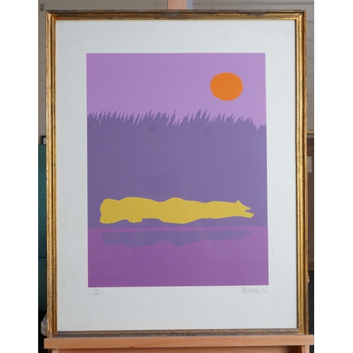 45 - § Marek Zulawski  (Polish, 1908-1985)'Zuzanna i Starsi (Susanna and the Elders)'1975,a suite of six ... 