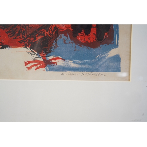 46 - § Michael Rothenstein RA  (1908-1993)‘Cock with spread wings’1959,signed in pencil to the margin,art... 