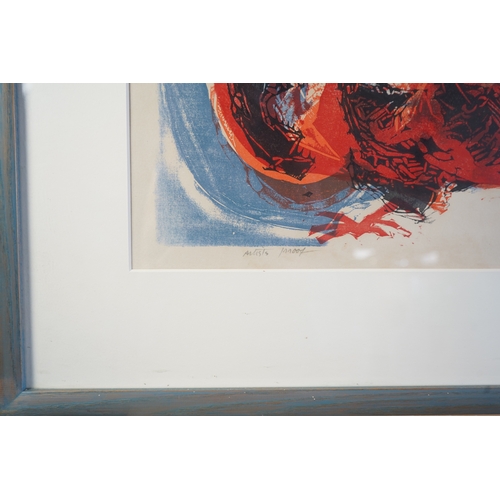 46 - § Michael Rothenstein RA  (1908-1993)‘Cock with spread wings’1959,signed in pencil to the margin,art... 