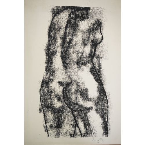 51 - Rhona Stern  (South African, 1914-1998)Nude study from behind,signed in pencil lower right,lithograp... 