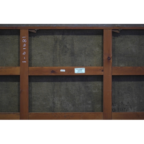 52 - Dmitry Vasilievich Titov  (Russian, 1915-1975)Landscape with rainbowssigned lower right,oil on canva... 