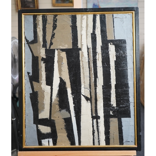 55 - § William Gear RA RBSA  (1915-1997)'October Study, Oct 53',signed and dated lower right,further sign... 