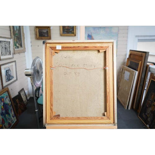 55 - § William Gear RA RBSA  (1915-1997)'October Study, Oct 53',signed and dated lower right,further sign... 