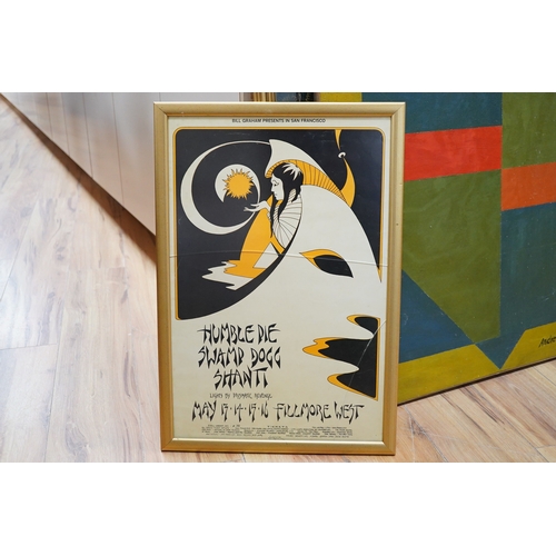 A pair of David Singer designed, Aubrey Beardsley style posters ...