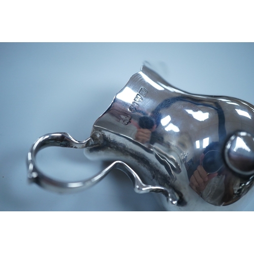 Small silver including a three piece cruet set, by George Howson ...