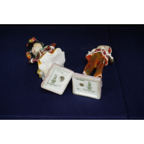 2471 - A pair of Royal Doulton figures, Pearly Boy, HN2055, and Pearly Girl, HN2036, 15cm high
