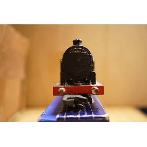 254 - A collection of Hornby Dublo railway for 3-rail running, including three boxed locomotives; an LNER ... 