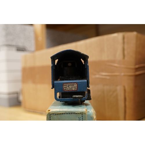 254 - A collection of Hornby Dublo railway for 3-rail running, including three boxed locomotives; an LNER ... 