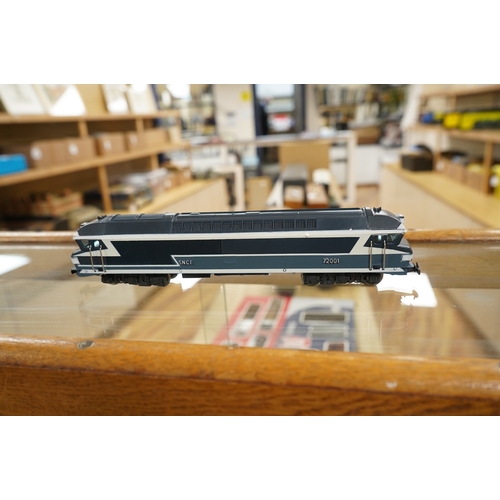 258 - A collection of 00 gauge model railway, including three box train sets by Jouef, Mainline and Hornby... 