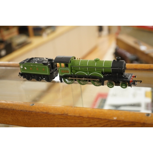 258 - A collection of 00 gauge model railway, including three box train sets by Jouef, Mainline and Hornby... 