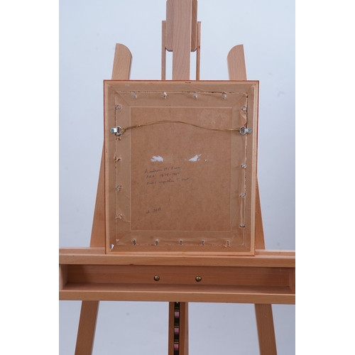 15 - Ambrose McEvoy  (1878-1927)A half-length portrait of a nude figure seated in a chair,pencil and wate... 