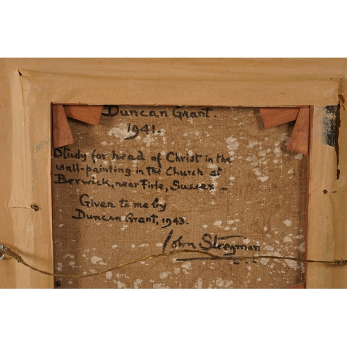 20 - § Duncan Grant  (1885-1978)'Study for head of Christ in the wall-painting in the Church at Berwick, ... 