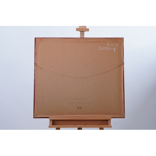 25 - § Laurence Stephen Lowry RBA, RA  (1887-1976)'Level Crossing with Train'1973,signed in pencil to the... 