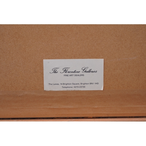 26 - § Laurence Stephen Lowry RBA, RA  (1887-1976)'Landscape with Farm Buildings'1974,signed in pencil to... 