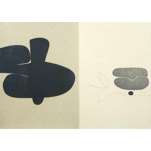 44 - § Victor Pasmore RA, CH, CBE  (1908-1998)'The Image in Search of Itself'A group of five framed scree... 