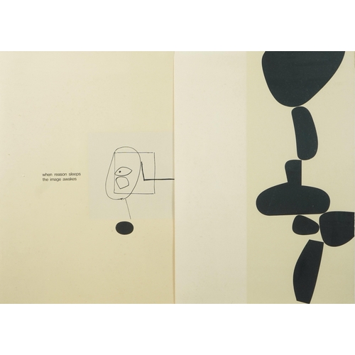 44 - § Victor Pasmore RA, CH, CBE  (1908-1998)'The Image in Search of Itself'A group of five framed scree... 