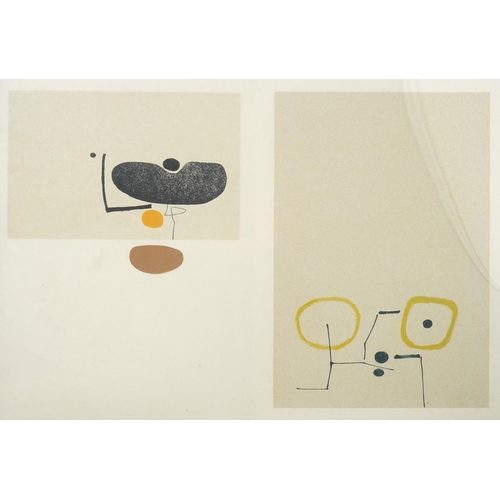 44 - § Victor Pasmore RA, CH, CBE  (1908-1998)'The Image in Search of Itself'A group of five framed scree... 