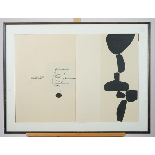 44 - § Victor Pasmore RA, CH, CBE  (1908-1998)'The Image in Search of Itself'A group of five framed scree... 