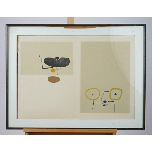 44 - § Victor Pasmore RA, CH, CBE  (1908-1998)'The Image in Search of Itself'A group of five framed scree... 