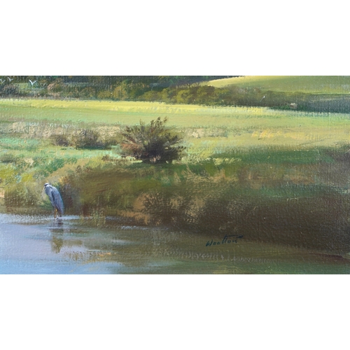 46 - § Frank Wootton  (1914-1998)'High and Over and the River Cuckmere, Sussex'signed lower right,signed ... 