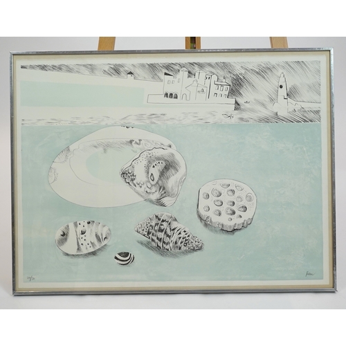 52 - § Mary Fedden OBE R.A. PPRWA  (1915-2012)'Shells and Pebbles'signed and numbered 23/70 in pencil,lit... 