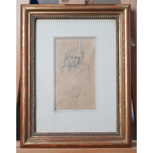 7 - Edouard Vuillard  (French, 1868-1940)'Madam Hessel au Telephone'monogrammed lower left,pencil on pap... 