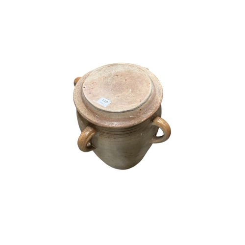 1120 - A French salt pot and cover, height 48cm