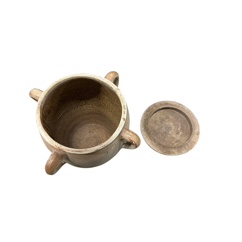 1120 - A French salt pot and cover, height 48cm