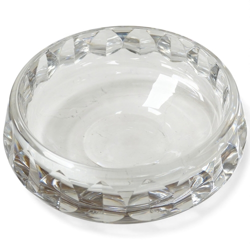 1273 - An Orrefors glass dish / bowl, diameter 22cm, height 8.5cm