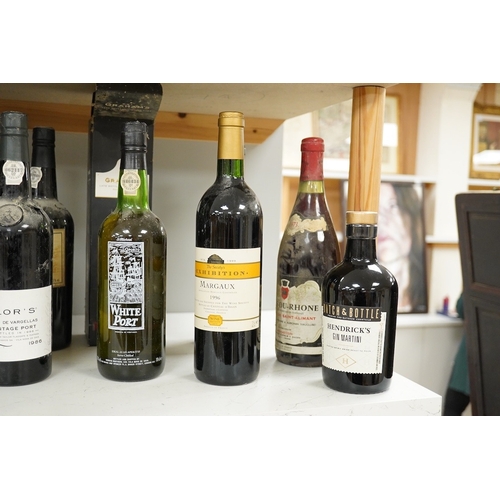 1296 - Ten bottles of vintage port to include Quinta Do Panascal 1986, Delaforce 1987 and Taylors 1986, as... 