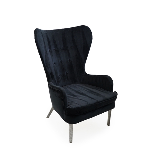 129 - Ernest Race (1913-1964) for Race Furniture: A 'DA1' armchair, designed in 1946, upholstered overall ... 