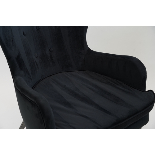 129 - Ernest Race (1913-1964) for Race Furniture: A 'DA1' armchair, designed in 1946, upholstered overall ... 