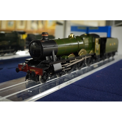 An 0 gauge Masterpiece Models model of GWR Modified Hall Class ...