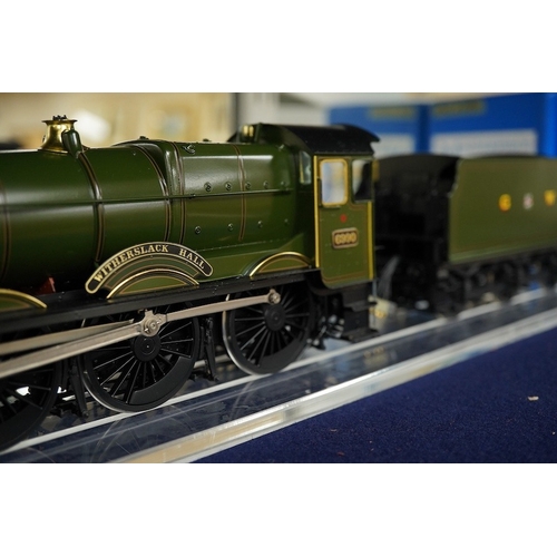 An 0 gauge Masterpiece Models model of GWR Modified Hall Class ...