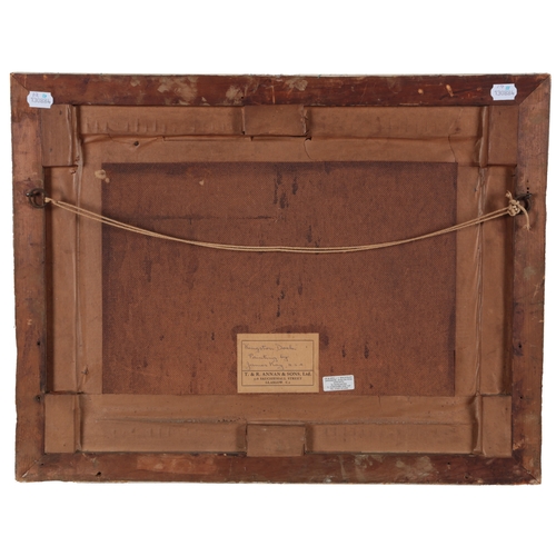 1 - James Kay RSA RSW  (1858-1942)'Kingston Dock'signed lower left,oil on board,35cm x 50.5cmProvenance:... 