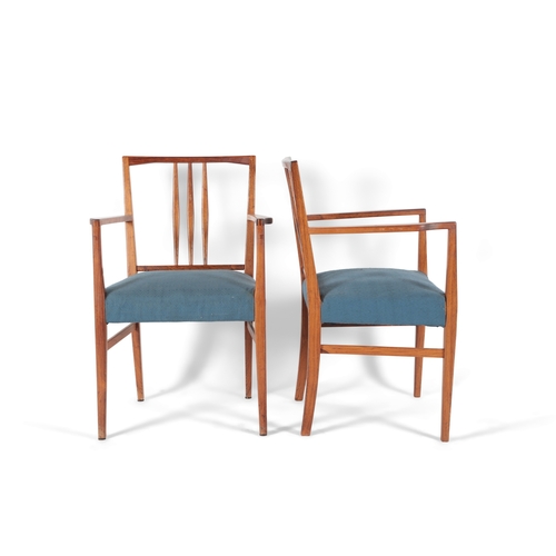 366 - W.H. Russell for Gordon Russell: A set of six 'Burford' dining chairs, comprising: two carvers and f... 