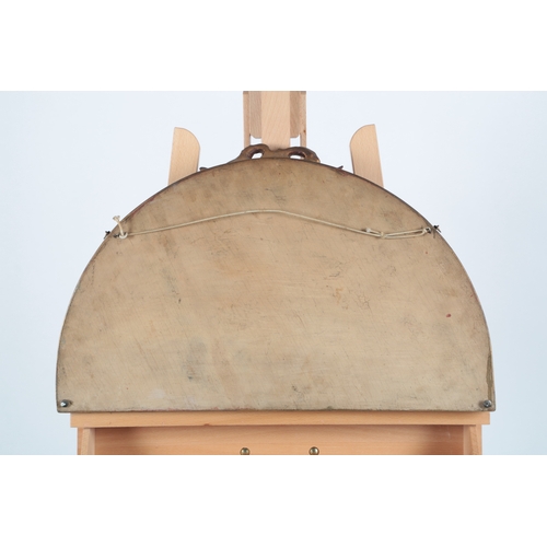 76 - Two 19th century mother of pearl Brussels lace fans framed and glazed. One with a central Point de G... 