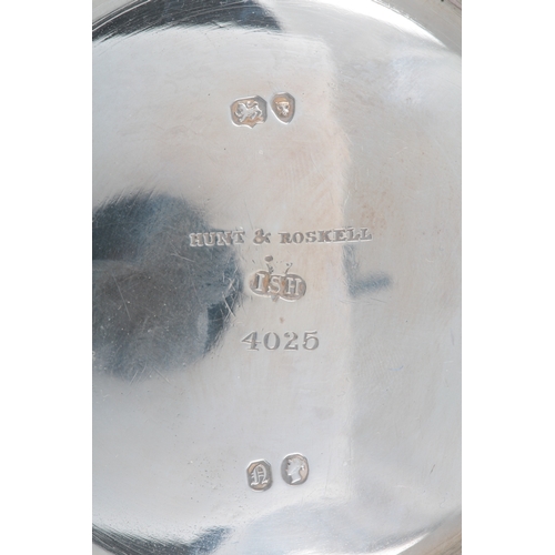 49 - A matched Victorian silver four piece tea and coffee service, by John Samuel Hunt (Hunt & Roskell la... 