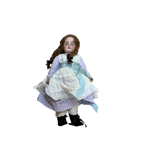 2289 - Two Armand Marseille bisque dolls and other, two with sleeping eyes