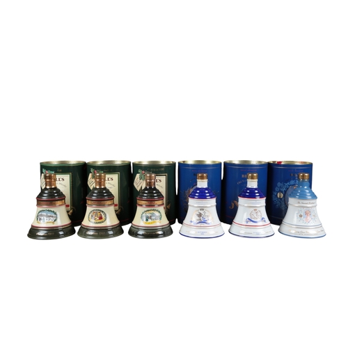 315 - Bell's Old Scotch Whisky Ceramic Decanters, each in original tin. (6)