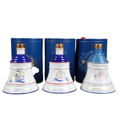315 - Bell's Old Scotch Whisky Ceramic Decanters, each in original tin. (6)