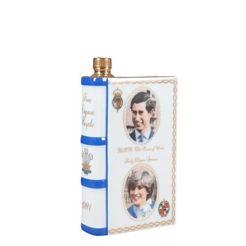 316 - Royal Wedding Commemorative Ceramic Decanter, depicting HRH The Prince of Wales and Lady Diana Spenc... 