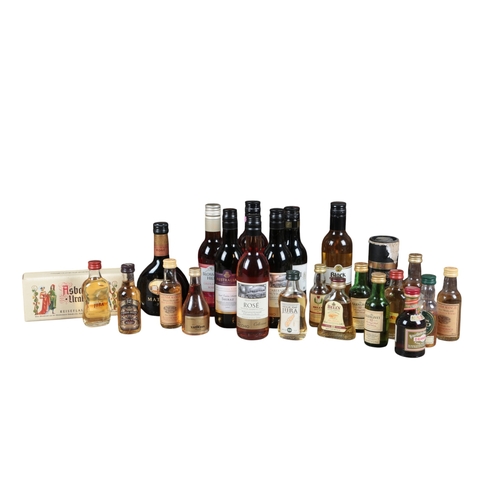 322 - A Collection of Whisky & Spirit Miniatures, including Isle of Jura 10 Year, Glenmorangie Single High... 