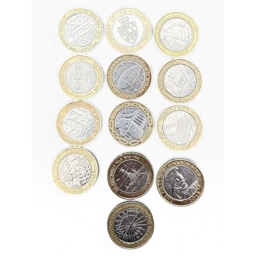 120 - Collection of Commemorative UK £2 Coins (13)


A mixed group of UK commemorative £2 coins, comprisin... 