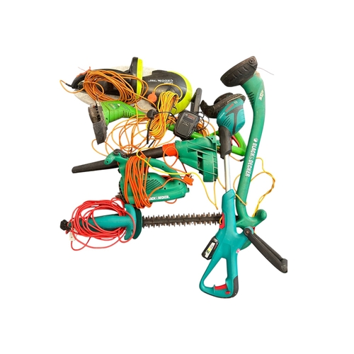 An Assortment of Electric and Cordless Garden Power Tools by Bosch ...