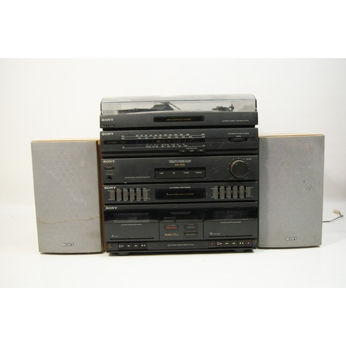 Sony XO-D10S Compact Hi-Fi Stereo System with Speakers and Remote ...