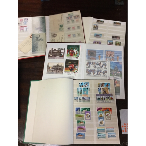 200 - Stamps: A quantity of albums and stock books -