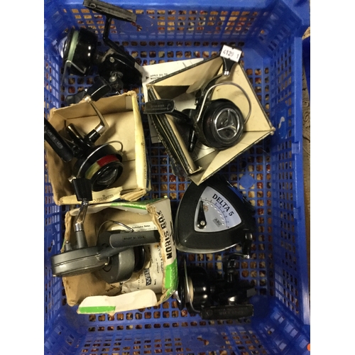 401 - A small quantity of fishing reels -