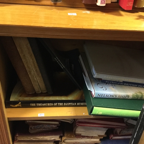 172 - Five shelves of books
of mainly sailing and yachting interest  -