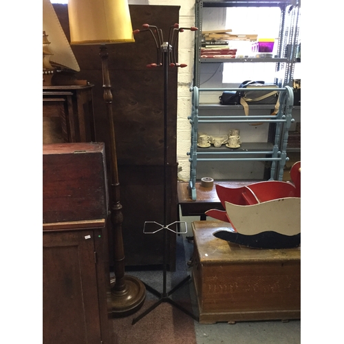 373 - A 1960's floor standing coat and hat stand -